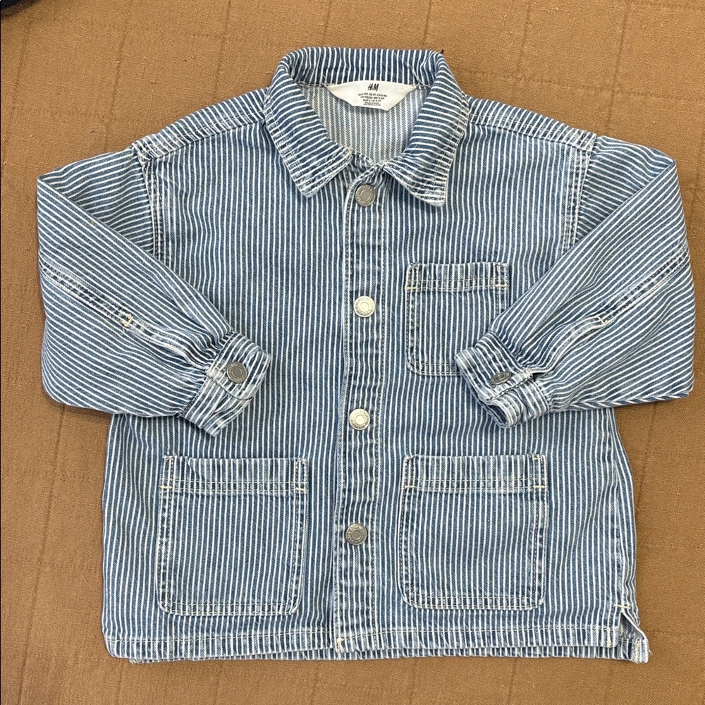 H&M Denim Chore Jacket - 4T